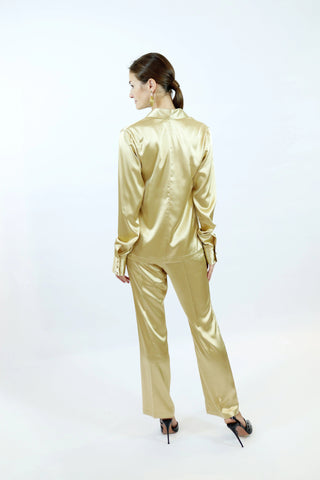 Sustainable Fabric Faiza Blouse – Slim Fit | Recycled Polyester | Fairly Manufactured