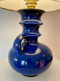 Tischlampe aus Mid Century Vase von Cari Zalloni für Steuler - Liberty London Stoff — Ansicht 7