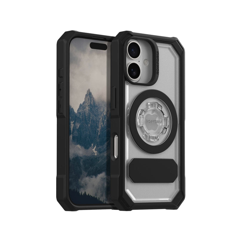 Crystal Clear iPhone 16 Case, Military-Grade Protection, MagSafe Compatible, Twist Lock — Prosper58