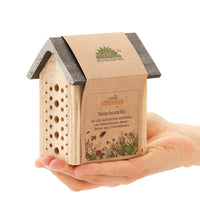 Bee Hotel "Bienenwohl" – Solid Beech Wood — Ansicht 2