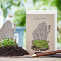 Thank you card "Big Thanks" — Ansicht 1