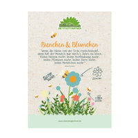 Herb box "Blossoms & Bees" – 6 bee magnets | Set cards | Wooden box 50×40×30 cm — Ansicht 2