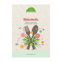 "Blossom Kitchen" Herb Box - 6 edible flowering plants in a wooden box — Ansicht 2