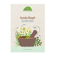 Herb box "Herb Classics" – 6 Kitchen Classics | Set Cards | Wooden box 50×40×30 cm — Ansicht 2