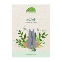 Herb box "Kittikat" - 6 cat plants hand-planted in wooden box — Ansicht 2