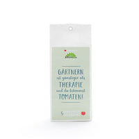 5 Seed Bombs "Gardening is Therapy" Tomato Red Riding Hood Handmade — Ansicht 2