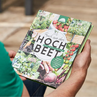 Buch „Frisch aus dem Hochbeet“ – Einsteigerfreundlich | 5 Musterbeete | Durchs Jahr