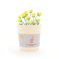 Gummibärenblume Anzuchtset – Becher mit Saatgut & Kokos-Quelltablette — Ansicht 1