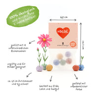 5 Flower Marbles "ILYSFM" - I Love You So F***ing Much by Die Stadtgärtner — Ansicht 4