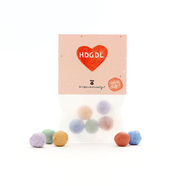 5 Flower Marbles 