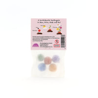5 flower marbles in a bag "Fantasy is good against reality" — Ansicht 3