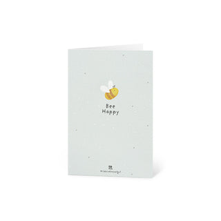 Grußkarte - Bee Happy