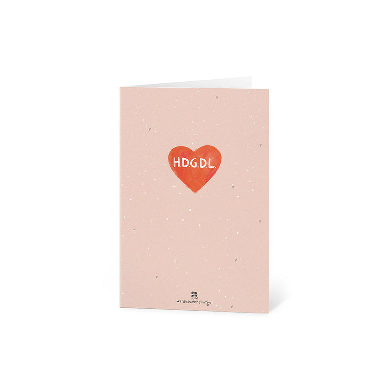 Grußkarte HDGDL – Saatpapier mit Wildblumensamen — Ansicht 8