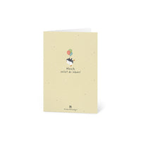 Grußkarte Hoch sollst du leben – Saatpapier mit Wildblumensamen — Ansicht 8