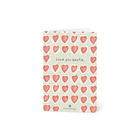 Grußkarte Love you bestie – Saatpapier mit Wildblumensamen — Ansicht 8
