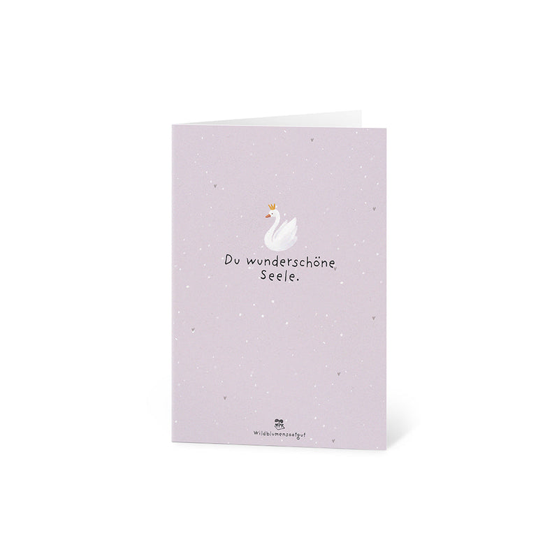 Greeting Card You beautiful soul – Seed paper with wildflower seeds — Ansicht 8