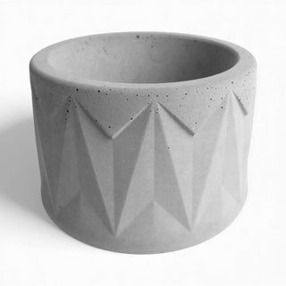 Vazona – Blumentopf aus Beton | Ø 10 cm | Filzfüße