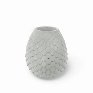 Muna Vase – Beton | Ei-Form | Stilvoll & Wasserdicht
