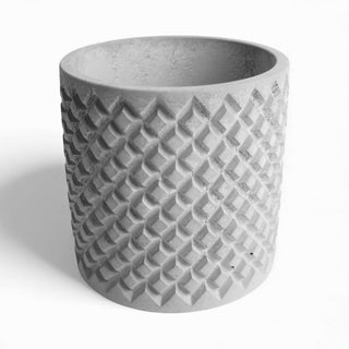 Tuska – Blumentopf aus Beton | Ø 8 cm | Filzfüße