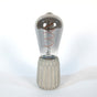 Violet Concrete Table Lamp – Dimmable, modern design, handmade
