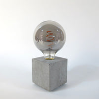 Vespera Concrete Table Lamp 10x10cm – Grey or Anthracite with Dimmer — Ansicht 8
