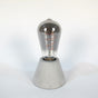 Fanal Concrete Table Lamp – Conical Design, Dimmable, E27
