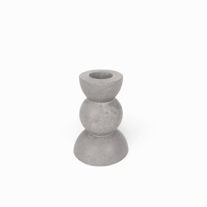 Linn Concrete Candle Holder – Grey & Anthracite — Handworkz