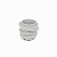Karuu Gefäß Beton – Verknotetes Design, Grau oder Anthrazit — Ansicht 4