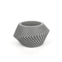 Keeri's Concrete Planter - Spiral Design, Watertight
