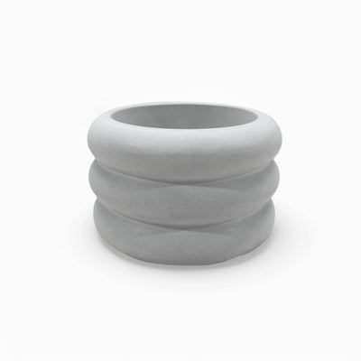 Flori Blumentopf Ø10cm Beton – Handgefertigt Robust Wasserdicht