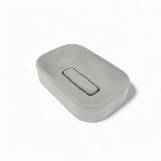 Sapujo | Seifenschale aus Beton – Praktisch | Langlebig | Modern