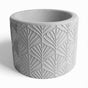 Sodin Blumentopf aus Beton | Ø 10 cm | Filzfüße