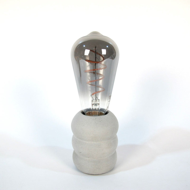 Sveti Table Lamp Made of Concrete with Dimmer Option – Modern Design — Handworkz