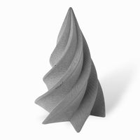 Virvel concrete Christmas tree – modern, grey, 10 cm — Ansicht 6