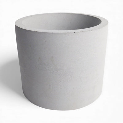 Kvety Concrete Flower Pot Ø 12 cm with Felt Feet