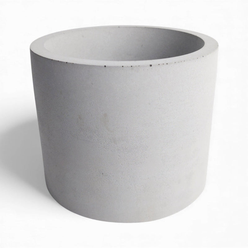 Kvety Concrete Flower Pot Ø 12 cm with Felt Feet — Handworkz