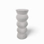 Jaro Concrete Vase – Waterproof, high-strength & ribbed