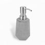 Ziepii Seifenspender aus Beton – Edelstahlkopf, 140 ml