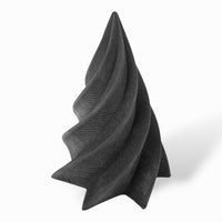 Virvel concrete Christmas tree – modern, grey, 10 cm — Ansicht 7