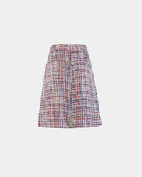 Rock Sustainable Fabric Gabrielle Bouclé A-Line Mini Skirt EU Production — Ansicht 2