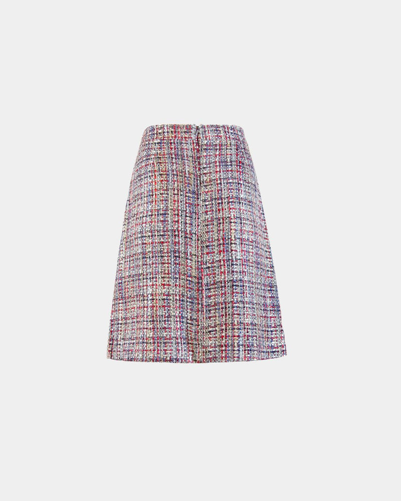 Rock Sustainable Fabric Gabrielle Bouclé A-Line Mini Skirt EU Production — Ansicht 2