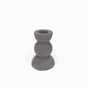 Linn Concrete Candle Holder – Grey & Anthracite