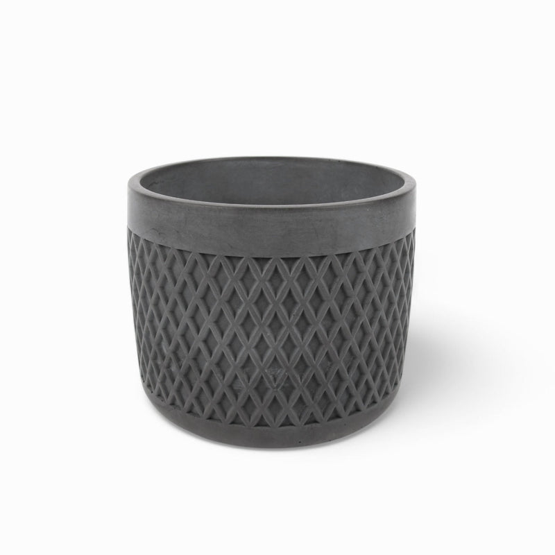 Tuvag Blumentopf Ø 14 cm aus Beton – Handgefertigt — Ansicht 5