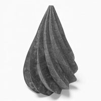 Trykk Weihnachtsbaum aus Beton – modernes Deko-Element grau — Ansicht 7