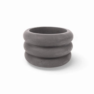 Flori | Blumentopf Ø10cm aus Beton – Robust | Wasserdicht | Vielseitig