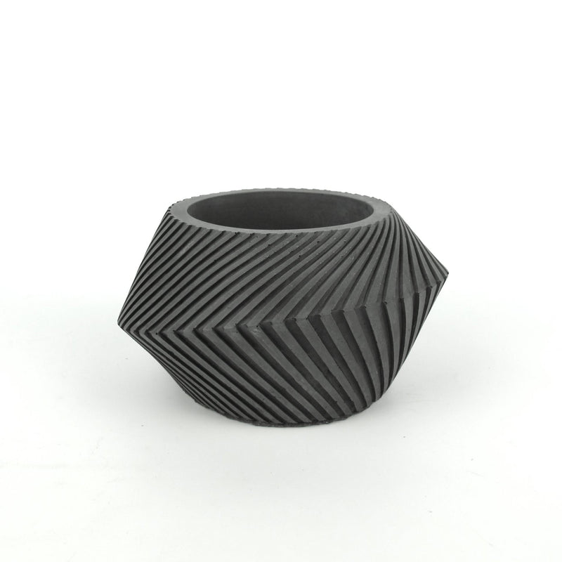 Keeri's Concrete Planter - Spiral Design, Watertight — Ansicht 6
