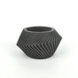 Keeri's Concrete Planter - Spiral Design, Watertight