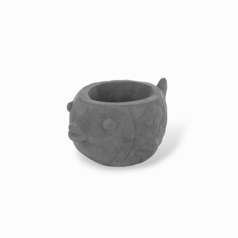 Uvis Kugelfisch aus Beton – Handgefertigt, Minimalistisch, Vielseitig — Ansicht 7