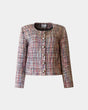 Jacket Sustainable Fabric Gabrielle Red Bouclé – Classic Cut EU Production