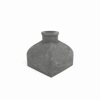 Feyna | Vase aus Beton – Viereckiges Design | Wasserdicht | Modern & Robust